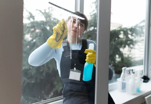 Nettoyage de vitres intérieures et extérieures à Genainville